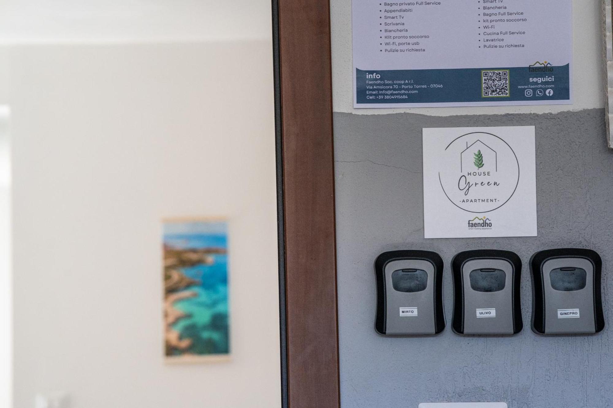 Guest House - Affittacamere Green Apartment - By Faendho Porto Torres Exterior foto